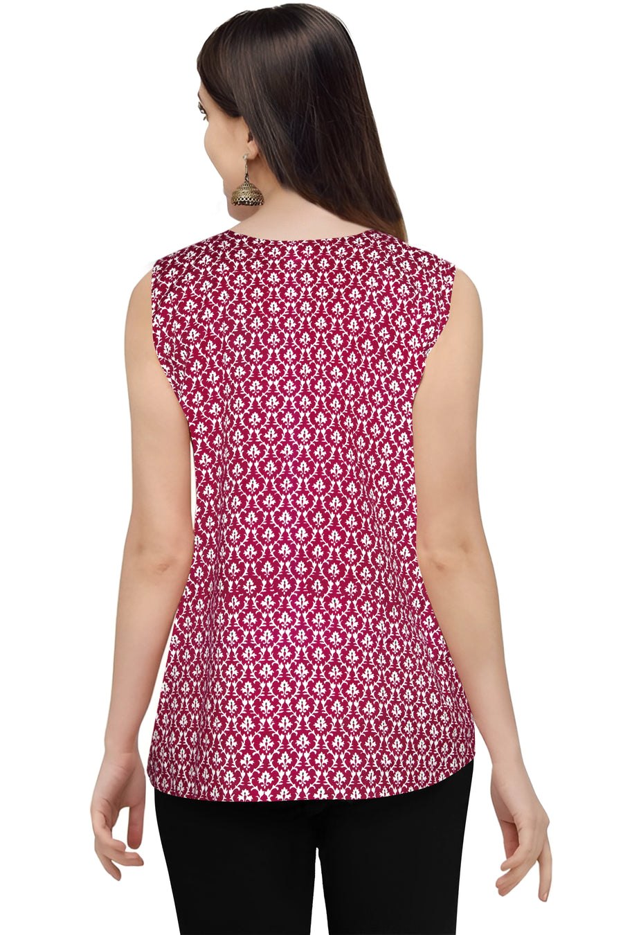 RedFlower Women's Readymade Printed Kurti Top