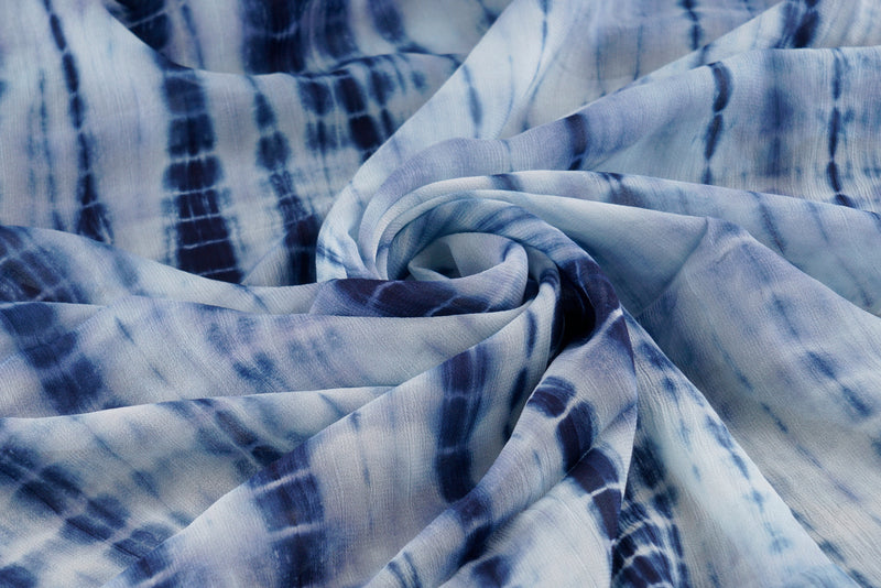 RedFlower Women's Unstitched Tie & Dye Pure Viscose Georgette Fabric Material